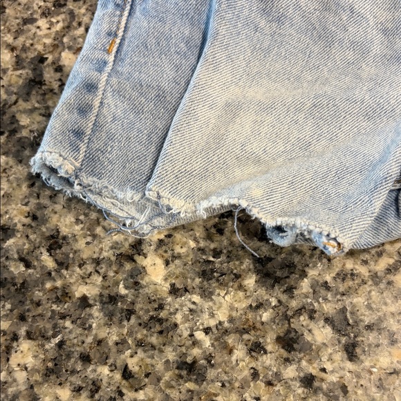 Levi's Light Blue Denim Kids Shorts - Picture 13 of 15